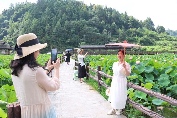 贵州独山：夏日繁花引客来 乡村旅游添新彩_fororder_20250708111814-d44jq8-