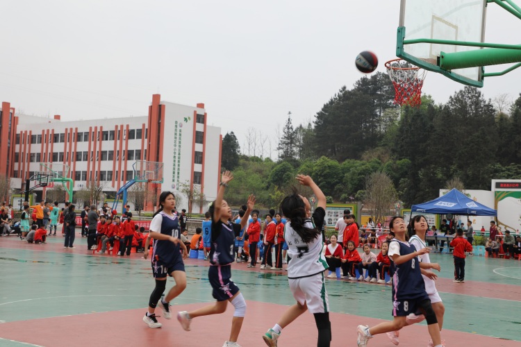 “奔跑吧·少年”热力全开！荔波小学生“校BA”开赛_fororder_22.JPG