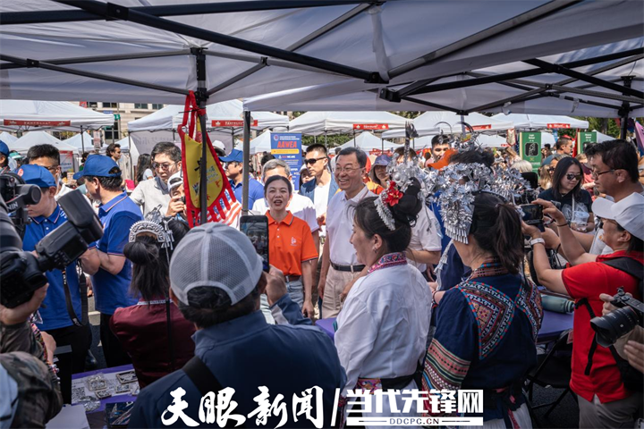 “多彩贵州风”再度席卷华盛顿中国文化节，贵州魅力持续全球圈粉