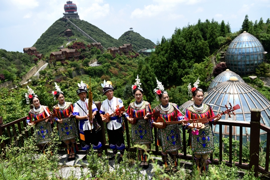 非遗侗族大歌天籁之音唱响六盘水梅花山云端_fororder_DSC_0432.JPG