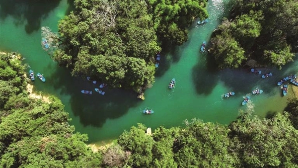 荔波小七孔打造低碳示范场景 “绿宝石”生态优势可感可知_fororder_111