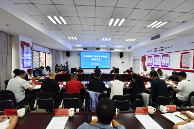 强化党建引领 聚焦青训核心 贵州省第三季度足球青训工作推进会在兴义召开