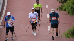 第五届全国老年人体育健身大会持杖健走交流活动在贵州习水启幕