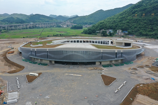 贵州黄果树游客服务中心项目建设加速推进_fororder_黄果树游客服务中心1