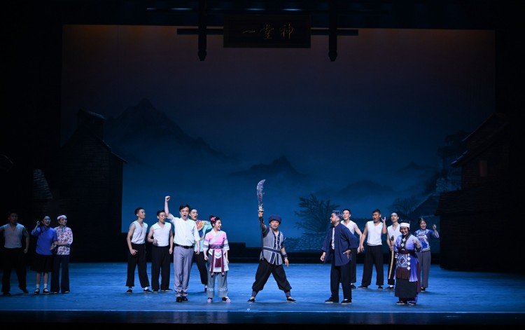 民族歌舞剧《山河同心》首演掠影