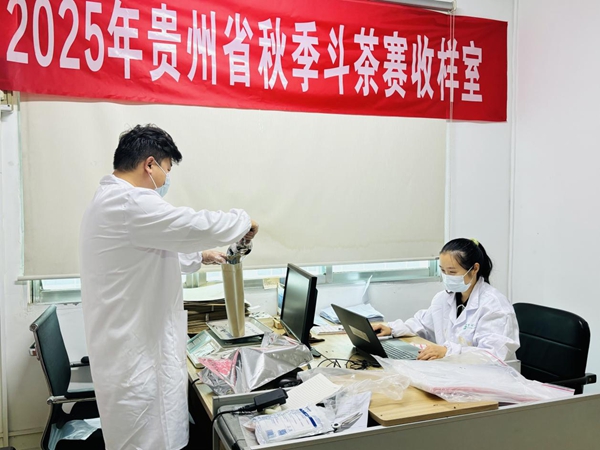收样圆满收官！100余份茶样汇聚贵阳冲击“茶王”宝座_fororder_图片1