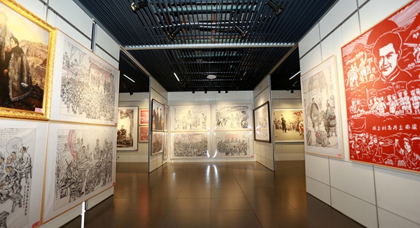 “赓续红色血脉 传承南梁精神” 革命主题绘画艺术作品巡展走进贵州 “赓续红色血脉 传承南梁精神” 革命主题绘画艺术作品巡展走进贵州_fororder_22