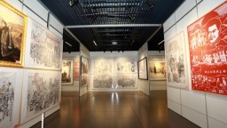 “赓续红色血脉 传承南梁精神” 革命主题绘画艺术作品巡展走进贵州