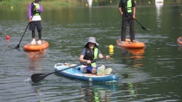 2025年贵州红·山水越野挑战赛（花溪站）开赛 2000余名选手23℃清凉中燃红色运动激情