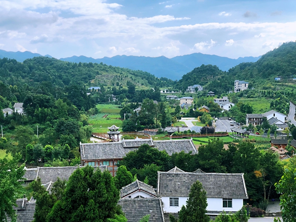 贵州仁怀：融合业态推陈出新 乡村避暑游焕发新活力_fororder_蔺田村大景
