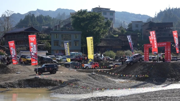 冬季旅游“热”起来 贵州榕江T3越野赛让村民腰包<span class=