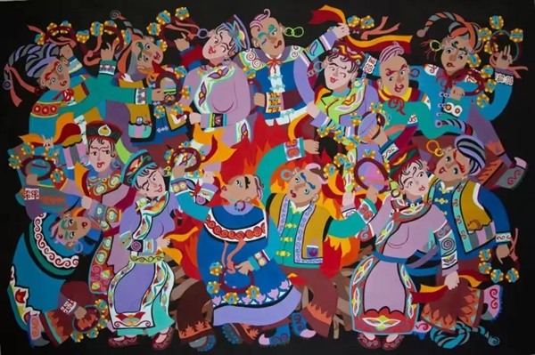 5件水城农民画作品入选 “大地绘彩”——2025年农民画大展 5件水城农民画作品入选 “大地绘彩”——2025年农民画大展_fororder_11