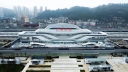 贵州六盘水站扩能改造工程第一阶段完工 南站房正式投入运营
