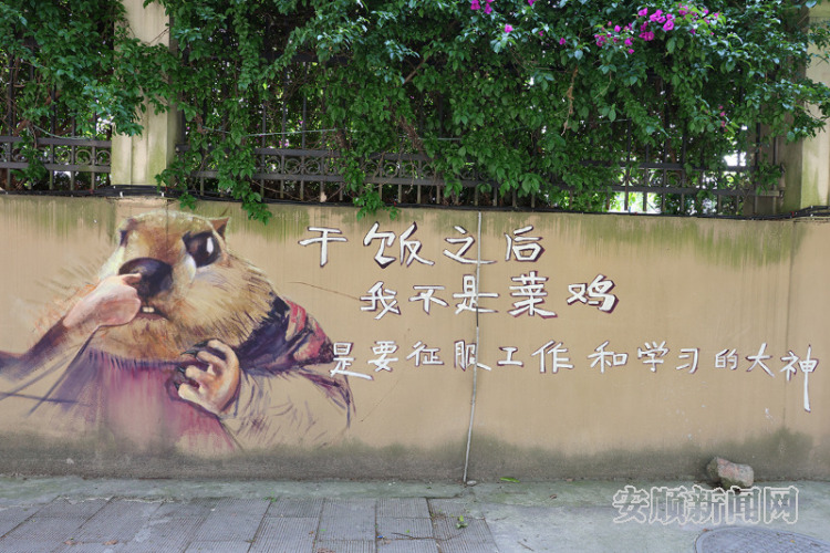 贵州关岭：缤纷墙绘为城市增“颜值”_fororder_2104-20250513-a9c2f677257d4dba982d23c6176040aa