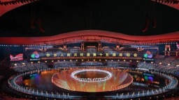 第十五届全国运动会在广州开幕 贵州体育代表团奋进粤港澳大湾区