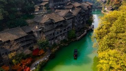 冬韵乌江寨：水墨风情引客来