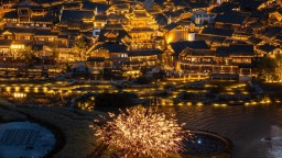 春山爽居 花海畅游｜遵义乌江寨：一个藏在黔北的水墨江南