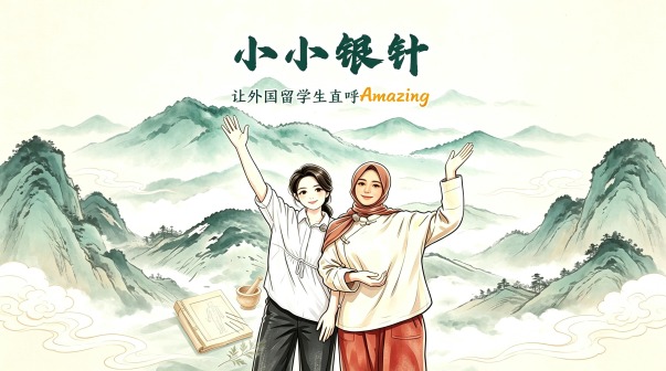 神奇中医在这里：小小银针让外国留学生直呼Amazing_fororder_横版封面