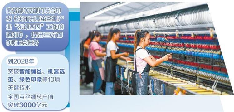 “东绸西固”织就茧丝绸产业新局