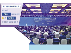 第二届世界中国学大会在沪举办——  推动中外文明交流互鉴