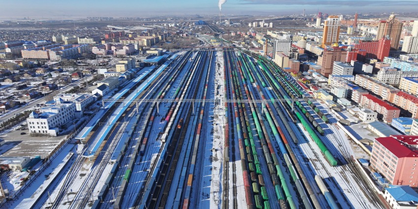 中欧班列“东通道”满洲里铁路口岸过货量超2000万吨