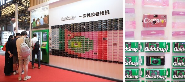 富士胶片P&I展台复刻"机场旅行" 沉浸式打卡集聚人气