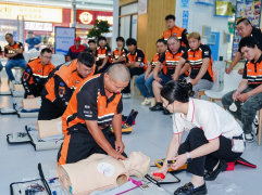 万名“急救侠”在路上 万名“安全侠”在身边 淘宝闪购全国举办“17城市骑士日”活动