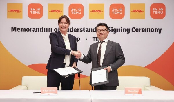 DHL集团与Temu签署谅解备忘录 赋能成熟和新兴市场内中小企业发展