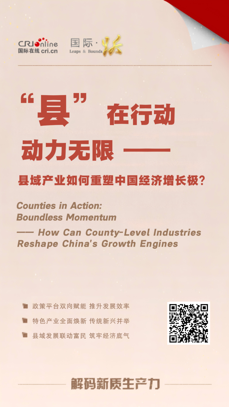 “县”在行动 动力无限——县域产业如何重塑中国经济增长极？_fororder_县域916海报