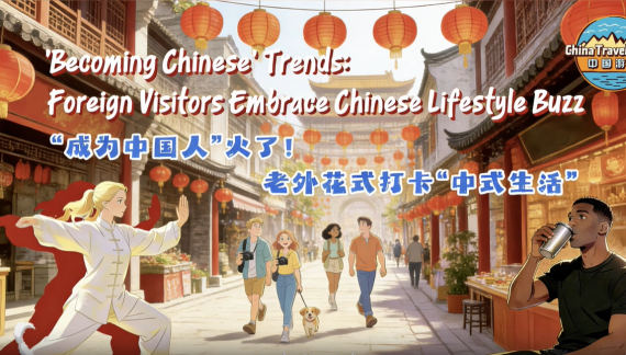 【“中国游记”第二季⑳】“成为中国人”火了！老外花式打卡“中式生活”_fororder_生活