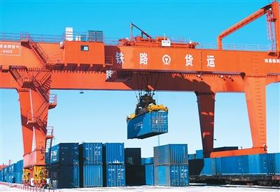 中欧班列“东通道”今年通行量突破1000列