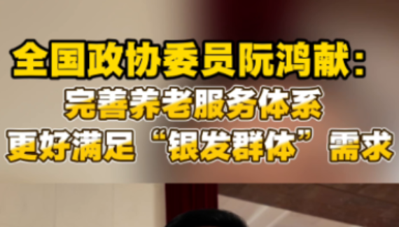 完善养老服务体系 更好满足“银发群体”需求