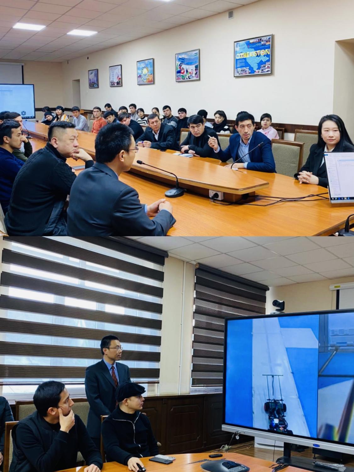 常熟理工学院专业教师团队携企赴乌兹别克斯坦推进“郑和学院”建设