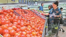 6月份CPI同比上涨0.1%
