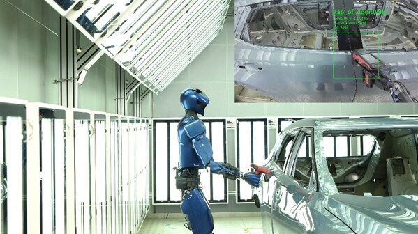开普勒K2“大黄蜂”机器人在上汽通用完成实景实训 加速工业场景落地布局