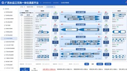 广西水运江河海一体化调度平台投入试运行