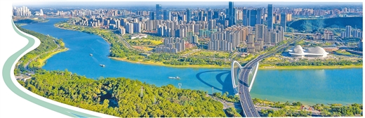 碧水清波绘画卷