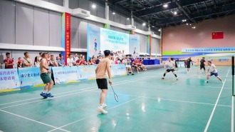 2026广西“北部湾港杯”羽毛球邀请赛在南宁开赛