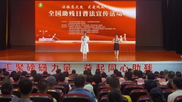 广西举行全国助残日普法宣传活动