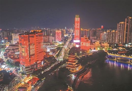 朱槿映邕城 盛装迎宾客