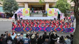 桂林秀峰第十四届三月三民族歌圩荟璀璨启幕