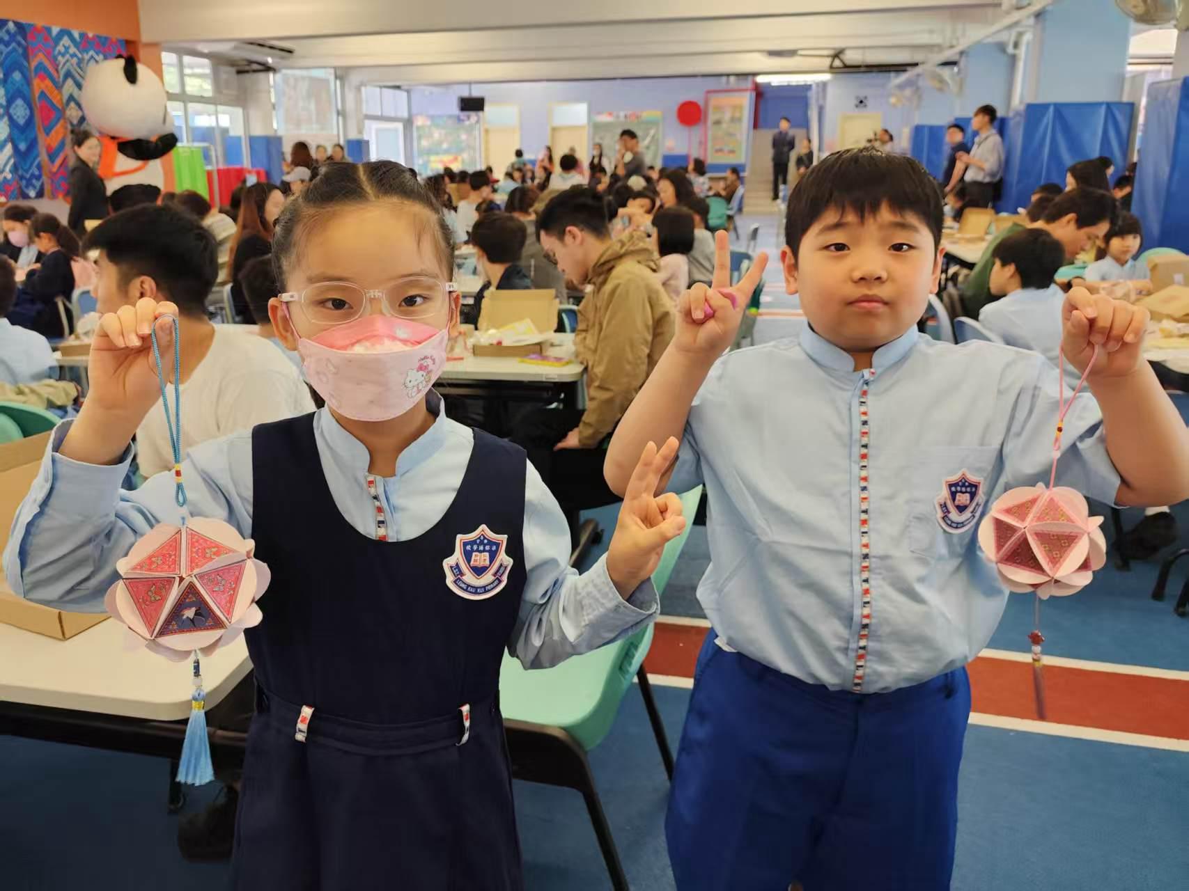 “广西三月三”连续四年走进港澳 今年首次将广西非遗带入港澳校园_fororder_4