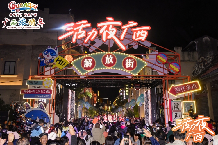2025“活力夜广西”百色主场活动点亮“千姿百色夜”_fororder_1