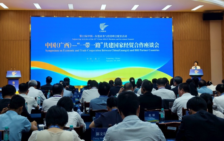 中国（广西）“一带一路”共建国家经贸合作座谈会在南宁召开_fororder_1