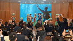 广西文旅走进2025年大阪世博会中国馆 展现壮乡风韵