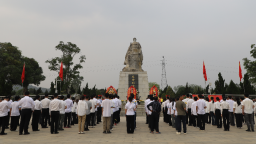 广西举办清明祭英烈主题团日活动暨退役军人思想政治教育示范性活动