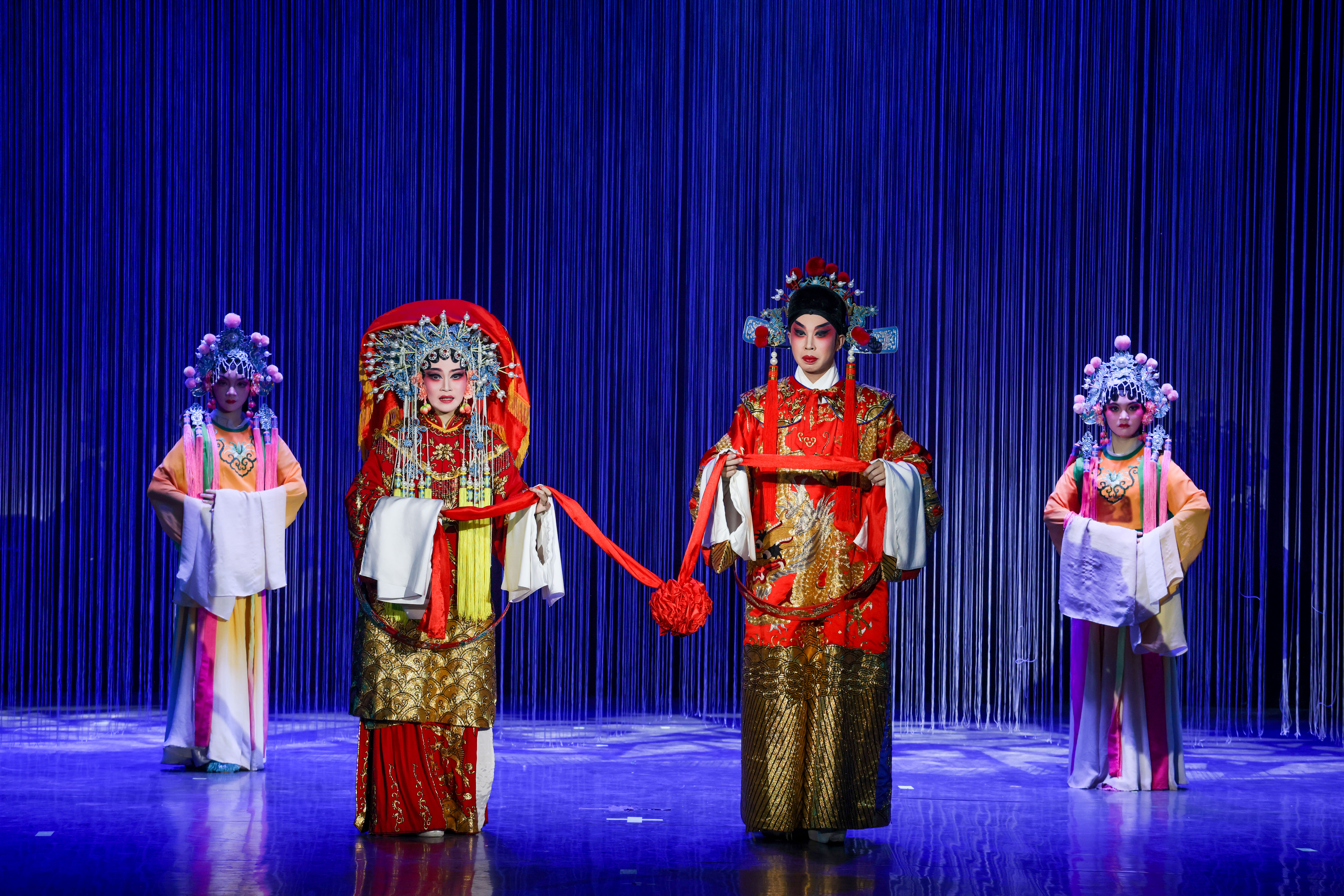 广西艺术学校上演非遗盛宴 “产教融合”让传统文化“活”起来_fororder_3