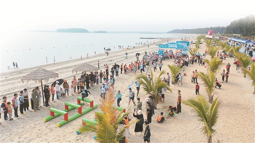 海风中的年味——“寻味钦州鲜·潮聚多彩犀丽湾”新春活动速写