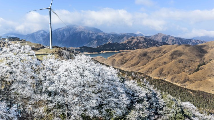桂林高寒山区现冰挂雾凇美景_fororder_5