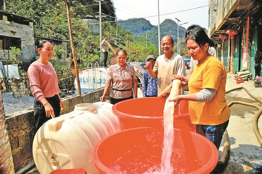 齐心抗旱 力保民生 ——广西水利系统全力筑牢抗旱保供防线